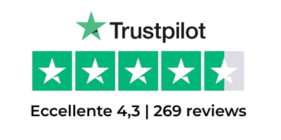Valutazione Trustpilot Ops mobile eccellente