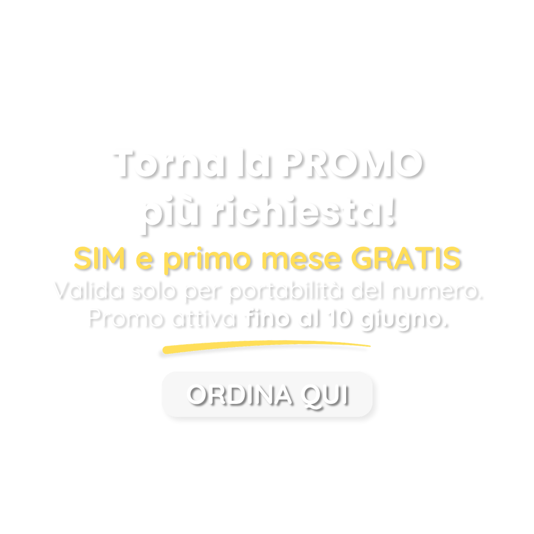 promo esclusiva passa a ops sim e primo mese gratis