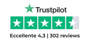 Banner punteggio trustpilot ops mobile