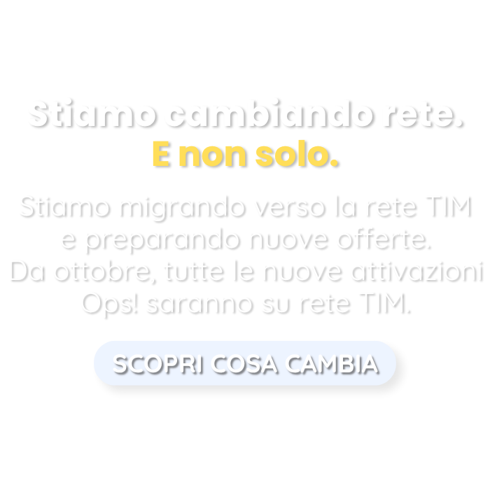 banner homepage opsmobile passaggio rete tim